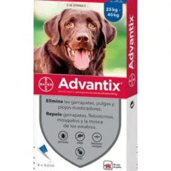 Advantix Ampollas desde 25 kg a 40kg