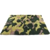 Alfombra Hipoalergénica Camuflaje Verde x Metro