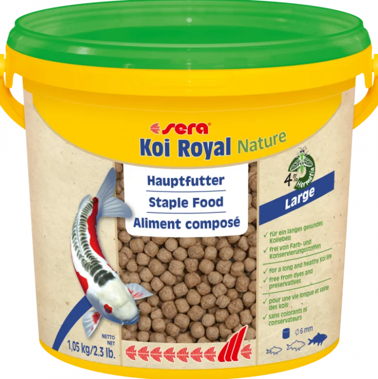 Alimento Sera Koi Royal Nature Large para Peces