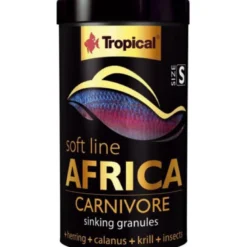 Alimento Tropical AFRICA CARNIVORE Grano Pequeño para Peces