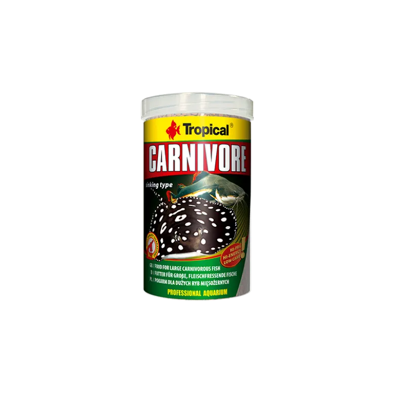 Alimento Tropical para Carnívoros de Fondo