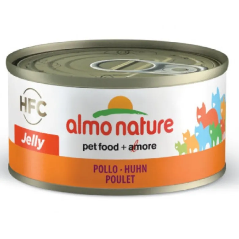 Almo Nature HFC Cat Pollo en Gelatina Lata 70g