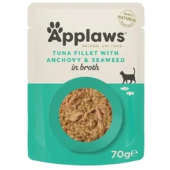 Applaws Cat Atún con Anchoa Entera en Caldo 70g
