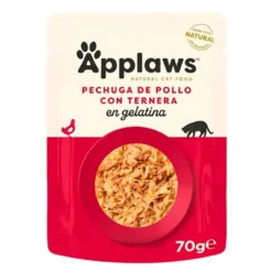 Applaws Cat Pollo con Ternera en Gelatina 70g