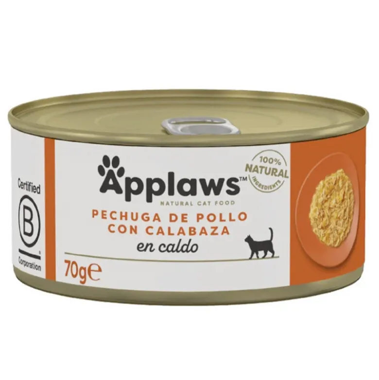Applaws Lata Pechuga de Pollo con Calabaza 70g