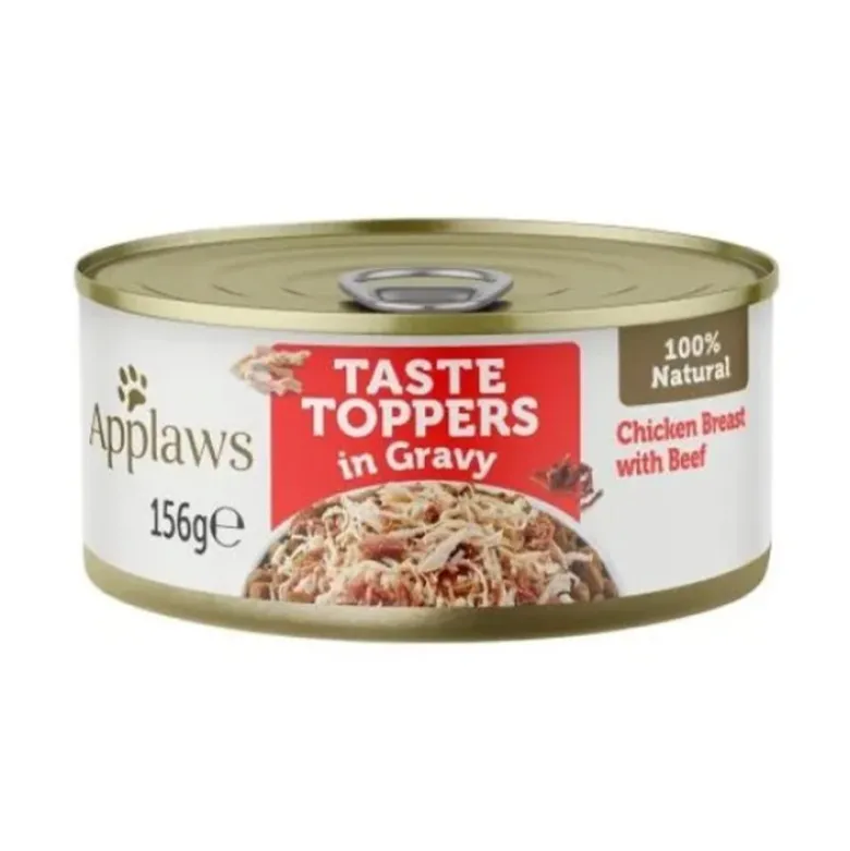 Applaws Taste Topper Pollo con Ternera en Salsa para Perro 156g