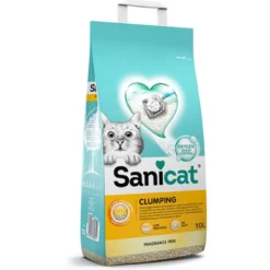 Arena Aglomerante Sanicat Clumping (8L) para Gatos