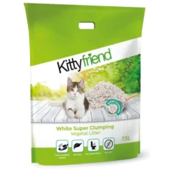 Arena Vegetal KittyFriend Ultra Aglomerante para Gatos