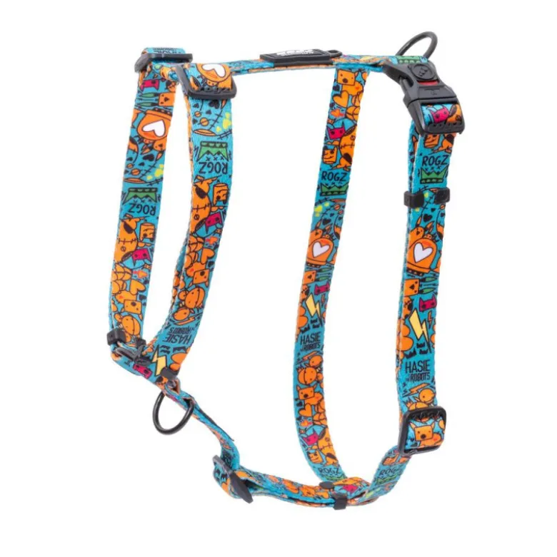 Arnes Rogz Fusion Turquesa Electric para Perros