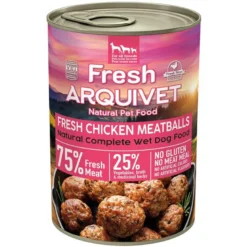 Arquivet Fresh Albóndigas Pollo, Zanahoria y Guisantes para Perros