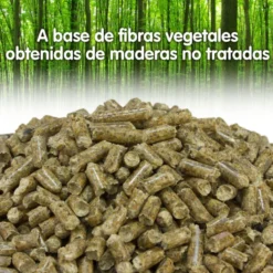 Arquivet Lecho Vegetal Pellet 10L para Gatos y Roedores