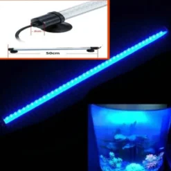 Barra de Led Sumergible Azul para Acuarios