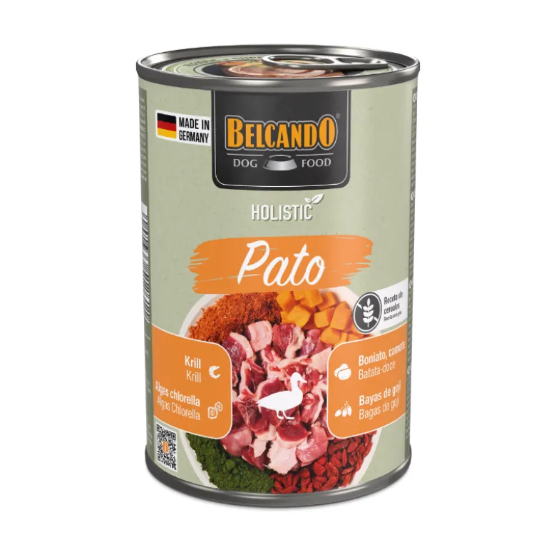 Belcando Holistic Pato para Perros Lata 400g