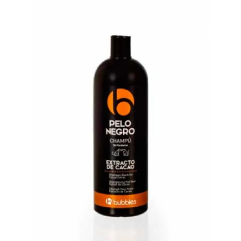 Bubbles Champú Pelo Negro Extracto de Cacao