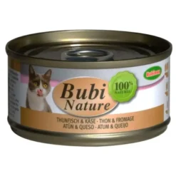 Bubi Nature Atún & Queso para Gatos 70g