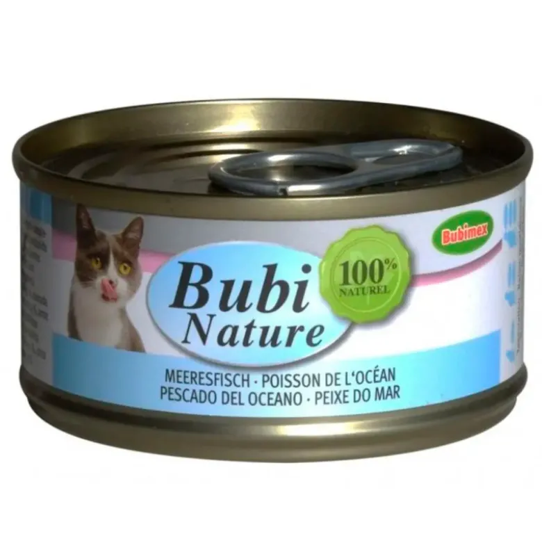 Bubi Nature Pescado de Mar para Gatos 70g