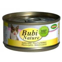Bubi Nature Pollo & Queso 70g para Gatos