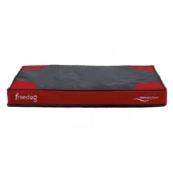 Cama Rectangular Memory Foam Fla Roja