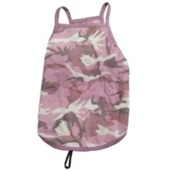 Camiseta Tirantes Camuflaje Rosa