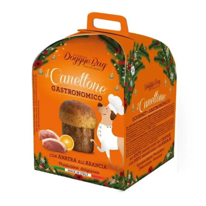 Canettone XMAS Gastronomico Pato para Perros 125g