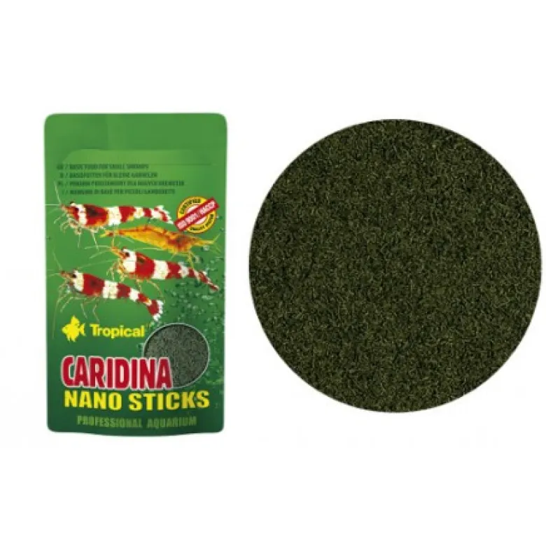 Caridina nano sticks para camarones pequeños