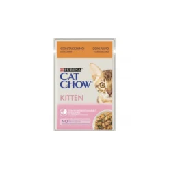 Cat Chow Kitten con Pavo y Calabacin 85g