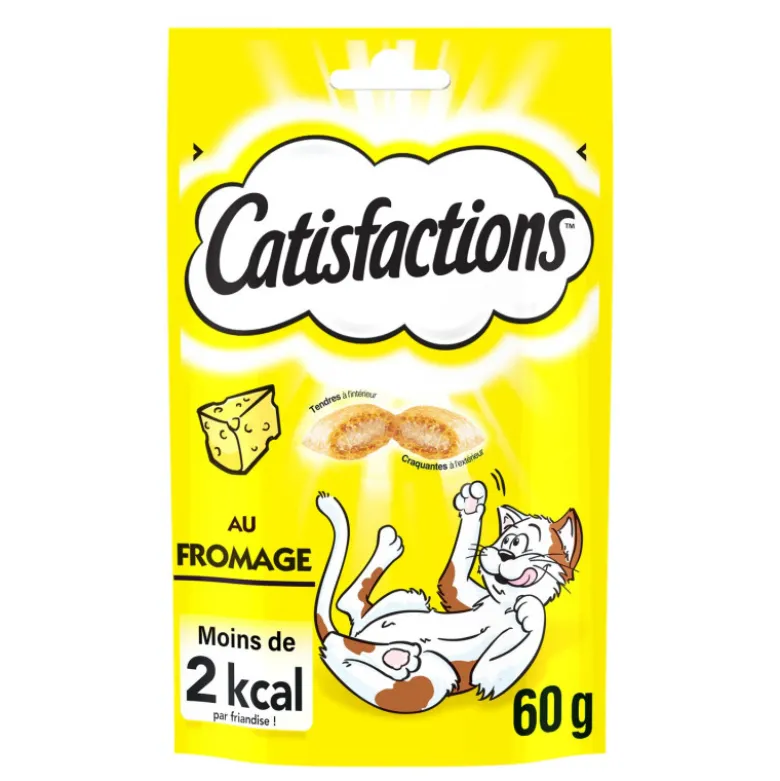 Catisfactions Snacks Queso 60g