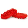 Cepillo de Silicona Pet-Me Rojo (12cm) para Perros