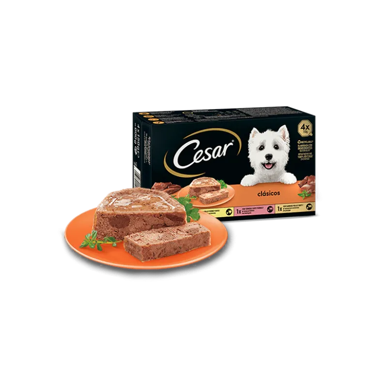 Cesar Multipack Seleccion Clasicos Paté 4x150g