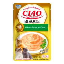 Churu Entrée Bisque Pollo con Atún para Gatos 40g