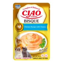Churu Entrée Bisque Pollo con Queso para Gatos 40g