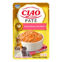 Churu Entrée Paté Pollo con Salmón para Gatos 40g