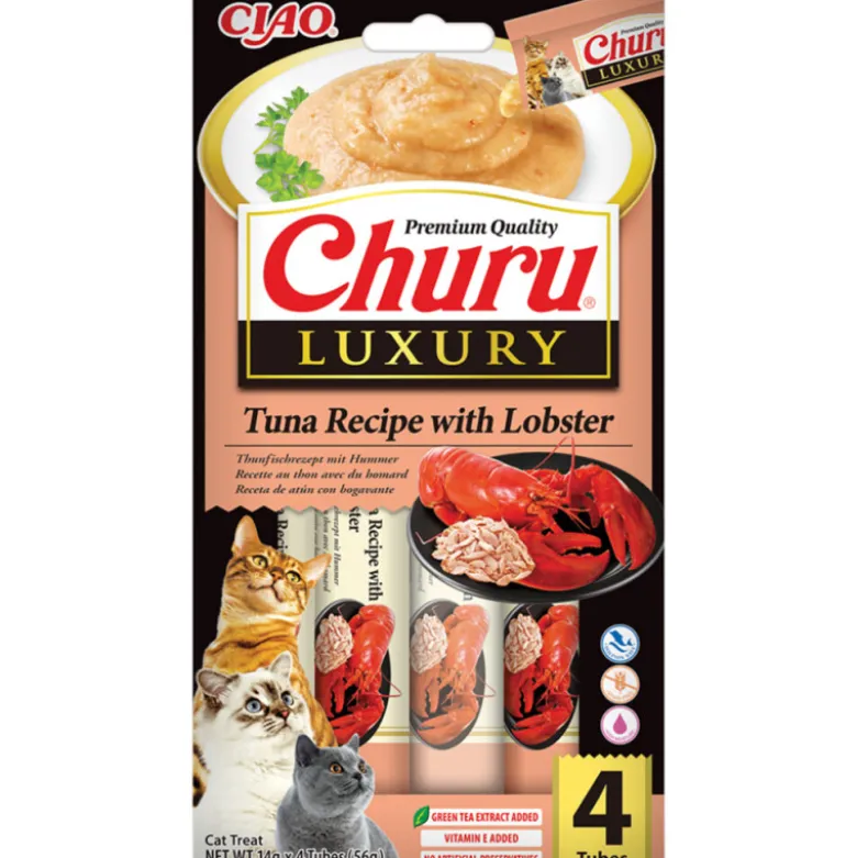 Churu Luxury Atún y Langosta para Gatos