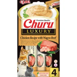 Churu Luxury de Pollo con Carne de Waygu para Gatos