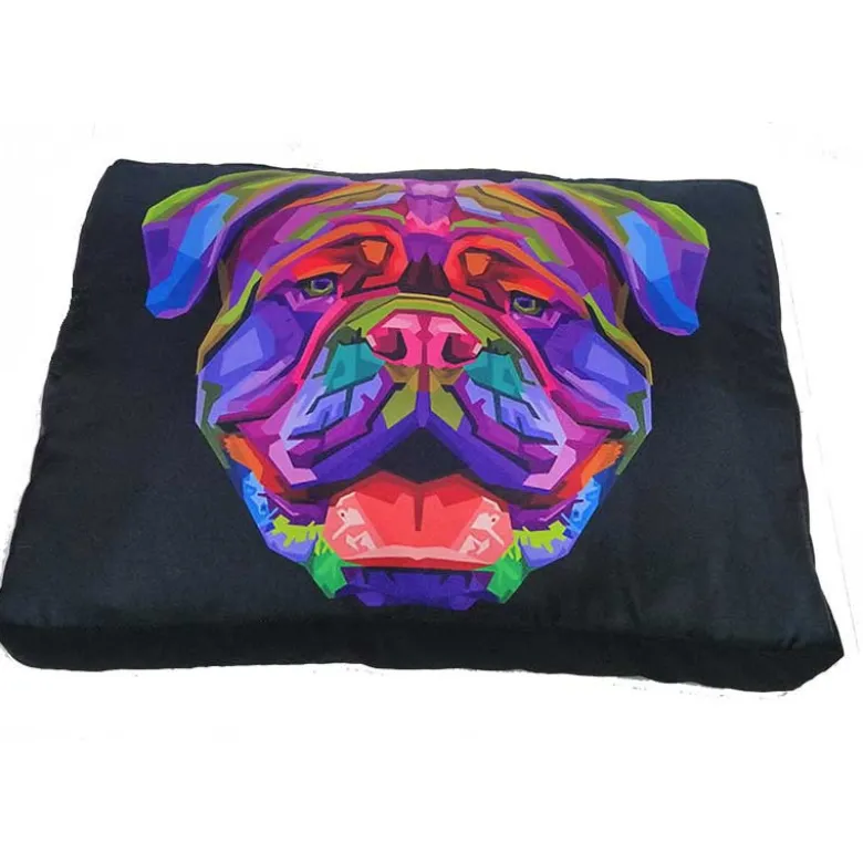 Colchoneta Bulldog Inglés Desenfundable para Perros