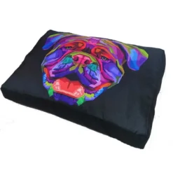 Colchoneta Bulldog Inglés Desenfundable para Perros