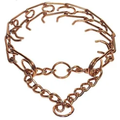 COLLAR CASTIGO DORADO CUROGAN SPRENGER ACERO INOXIDABLE