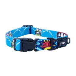 Collar Rogz Fusion Comic Blue para Perros