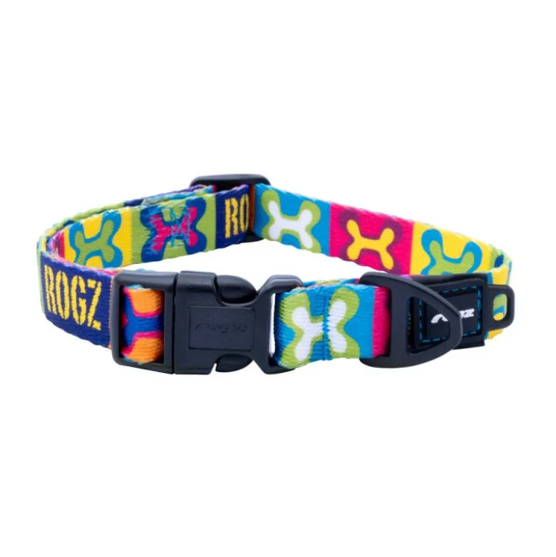 Collar Rogz Fusion Popart Yellow para Perros