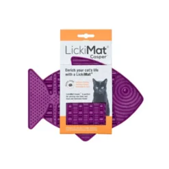 Comedero LickiMat Casper para Gatos