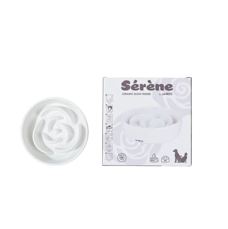 Comedero Serene Flor para Perros y Gatos