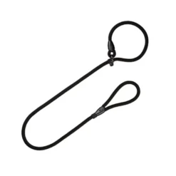 Correa Collar Nylon Exposición Negro 150cm x 0,9cm