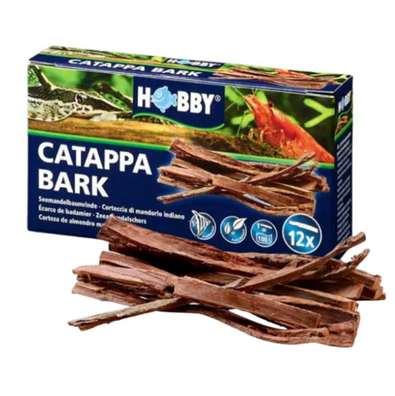 Corteza Hobby Catappa Bark para Acuarios