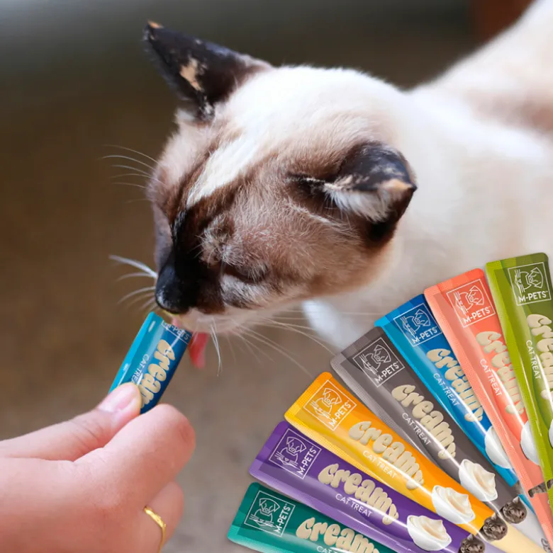 Creamy Cat Treat Salmón 4x15g