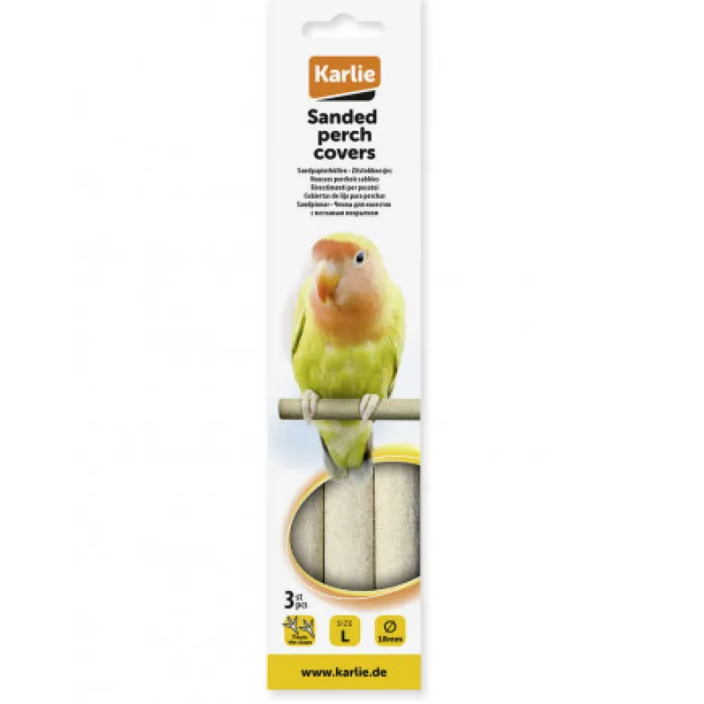 Cubre Palo Lija Para Percha Loros 3 Unidades
