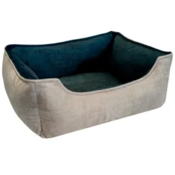 Cuna Mullida Antimanchas Combi Eva Soft Cobalto para Perro y Gato