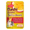 Dashi Delights Silky Broth Pollo con Atún y Salmón para Gatos 40g