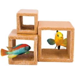 Decoración de Cubos Escondite para Acuarios