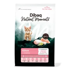 Dibaq Natural Moments Kitten Pollo y Pavo