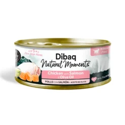 Dibaq Natural Moments Kitten Pollo con Salmón para Gatitos Lata 70g
